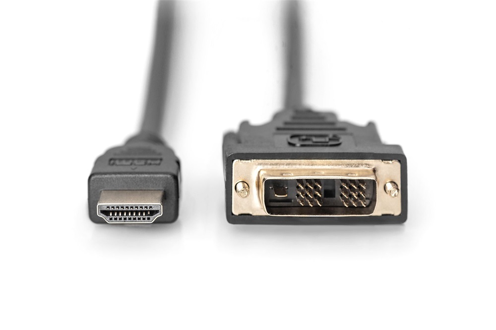 DIGITUS High Speed Full HD 60Hz DVI-D - HDMI type A kábel 2m