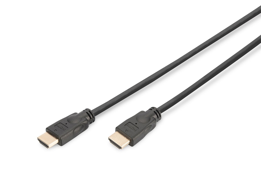 DIGITUS High Speed Premium UHD 4K 3D 60Hz 2.0 aranyozott HDMI kábel 5m