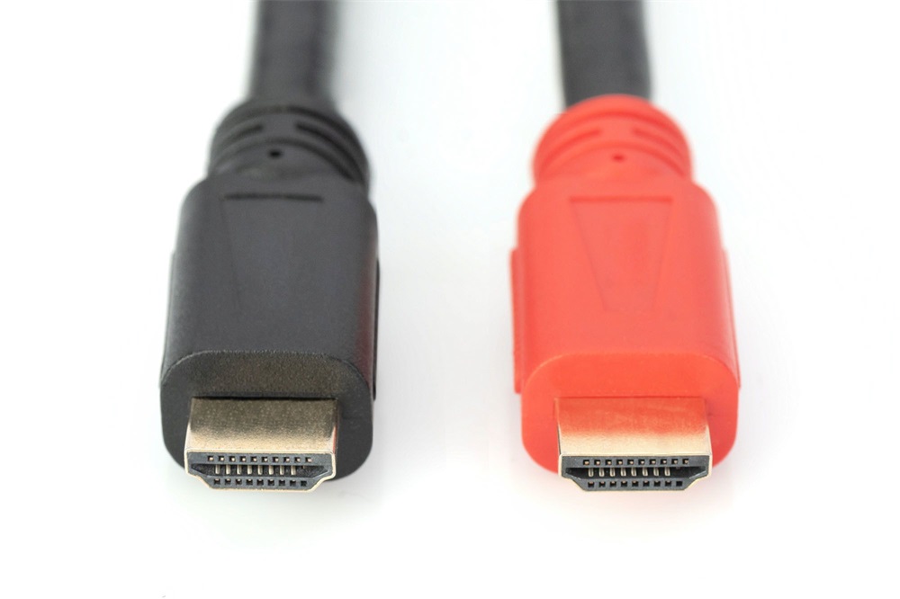 DIGITUS High Speed UHD 4K 3D 30Hz 1.4 aranyozott HDMI kábel erősítővel 10m