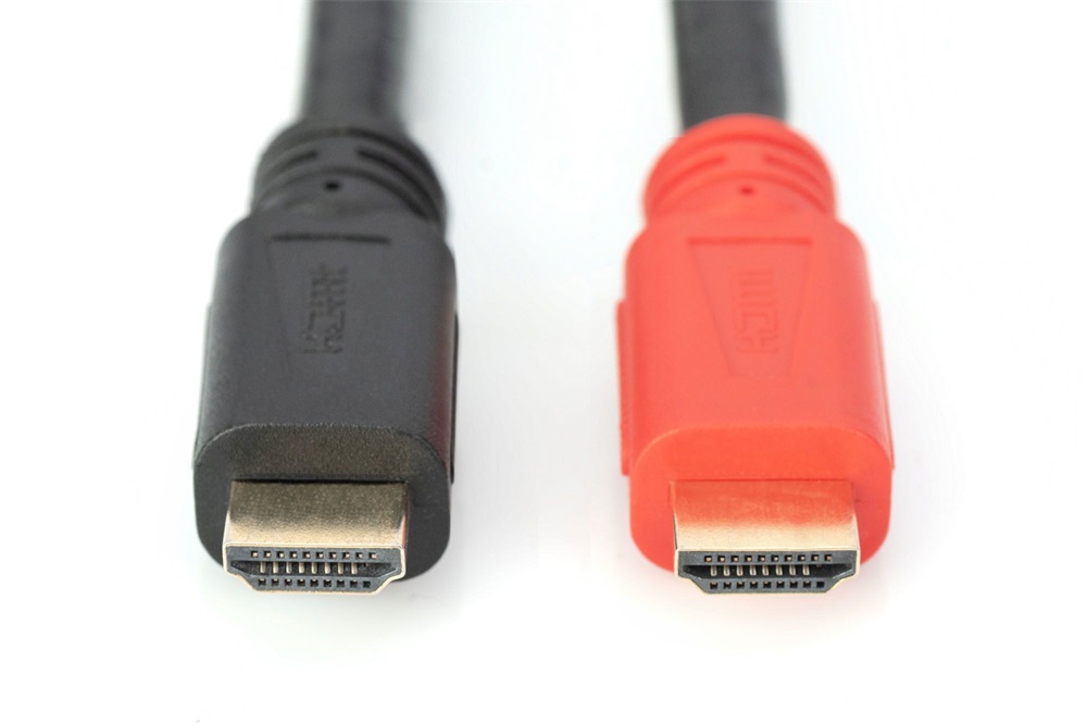 DIGITUS High Speed UHD 4K 3D 30Hz 1.4 aranyozott HDMI kábel erősítővel 10m