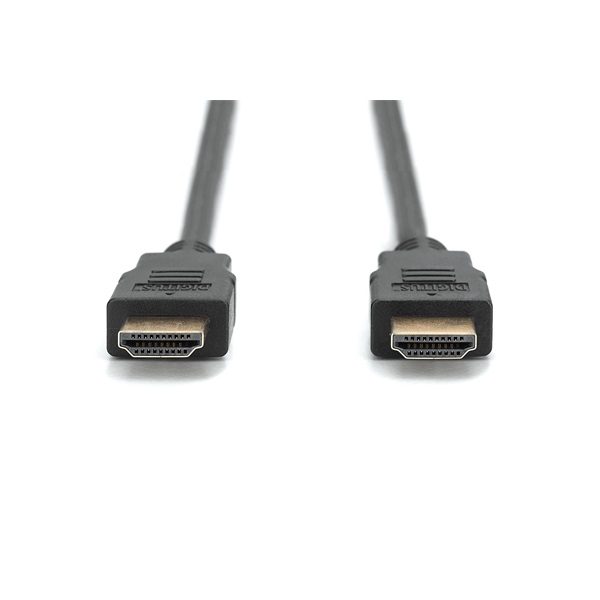 DIGITUS High Speed UHD 4K 3D 30Hz 2.0 aranyozott Ethernet HDMI kábel 3m