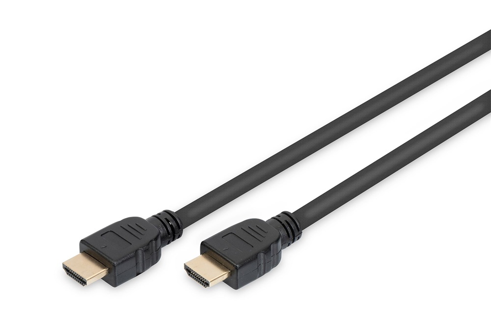 DIGITUS High Speed UHD 8K 3D 60Hz 2.1 aranyozott Ethernet HDMI kábel 2m