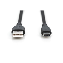 DIGITUS High Speed USB-A 2.0 - USB type-C szilikon kábel 2m