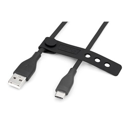 DIGITUS High Speed USB-A 2.0 - USB type-C szilikon kábel 2m