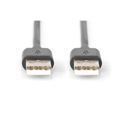 DIGITUS High Speed USB A 2.0 csatlakozó USB kábel 1m