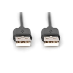 DIGITUS High Speed USB A 2.0 csatlakozó kábel 1,8m