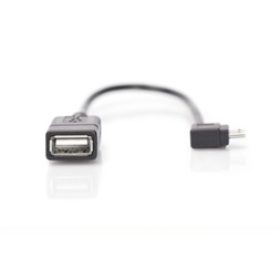 DIGITUS OTG 2.0 micro USB B - USB A anya Adapter