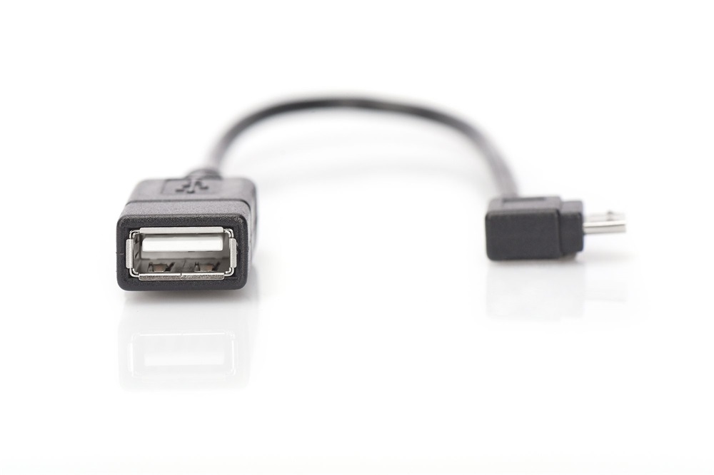 DIGITUS OTG 2.0 micro USB B - USB A anya Adapter