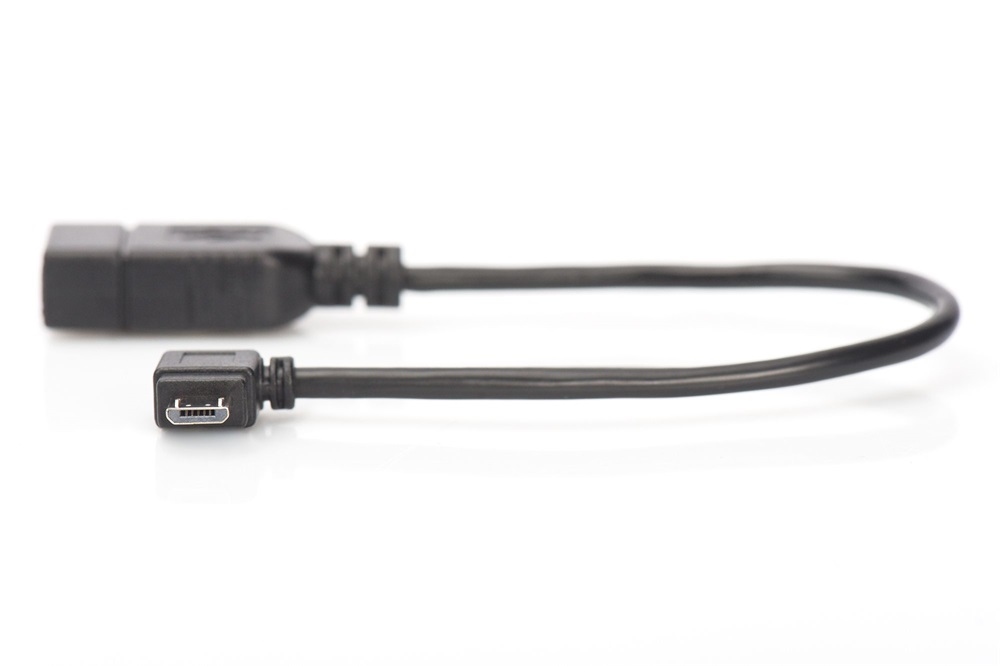 DIGITUS OTG 2.0 micro USB B - USB A anya Adapter