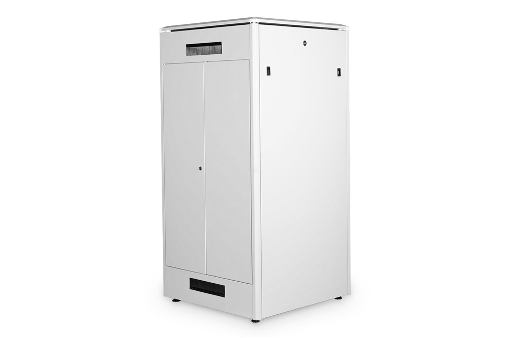 DIGITUS Rack Unique 19" 32U 1609x800x800mm üvegajtós szürke álló rack szekrény