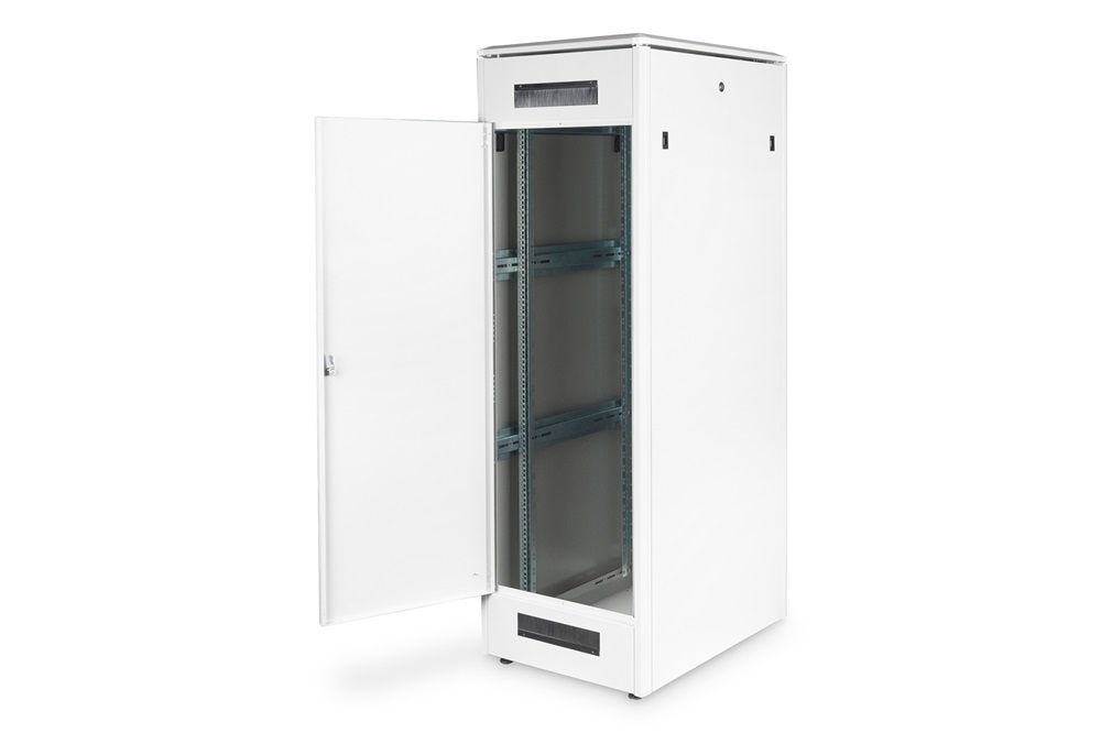 DIGITUS Rack Unique 19" 36U 1787x600x800mm üvegajtós szürke álló rack szekrény