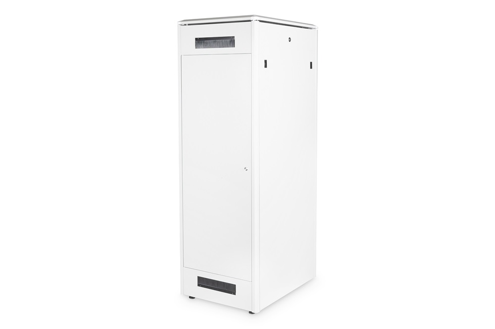 DIGITUS Rack Unique 19" 36U 1787x600x800mm üvegajtós szürke álló rack szekrény