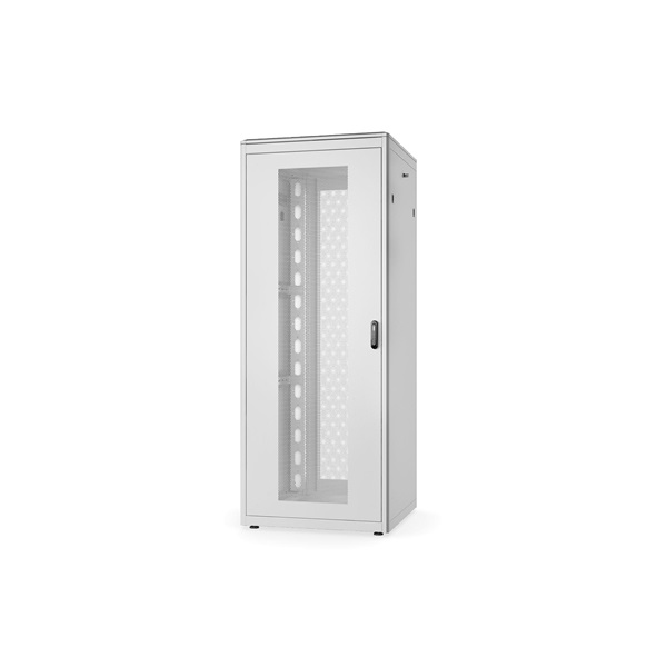 DIGITUS Rack Unique 19" 42U 2053x800x800mm első és hátsó perforált ajtós szürke álló rack szekrény