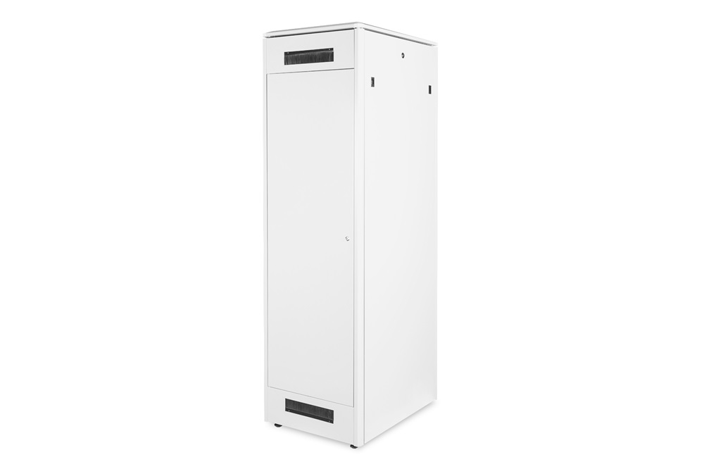 DIGITUS Rack Unique 19" 42U 2053x600x800mm üvegajtós szürke álló rack szekrény