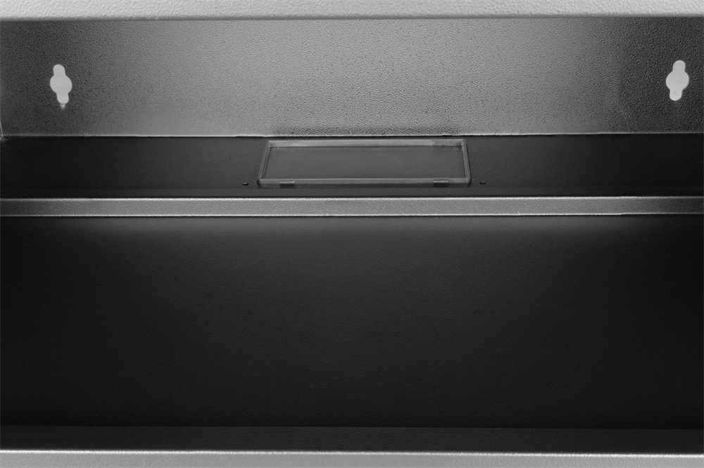 DIGITUS SOHO PRO 19" 12U 595x540x400mm üvegajtós fekete fali rack szekrény
