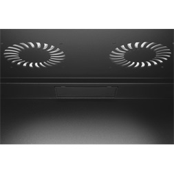 DIGITUS SOHO PRO 19" 4U 240x540x400mm üvegajtós fekete fali rack szekrény