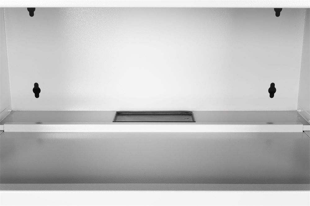 DIGITUS SOHO PRO 19" 4U 240x540x400mm üvegajtós szürke fali rack szekrény
