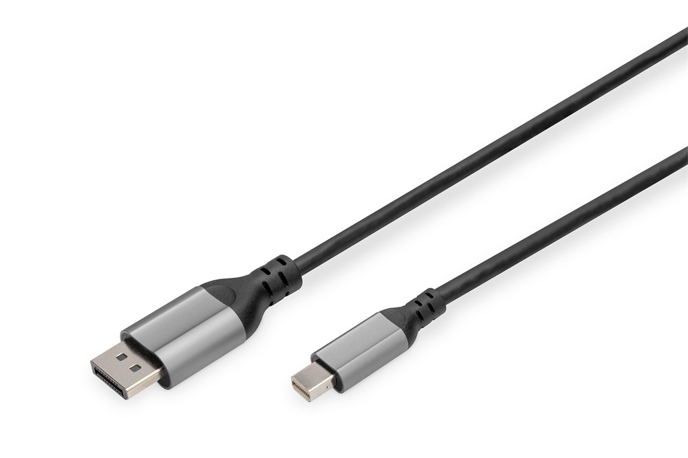 DIGITUS UHD 3D 8K 60 Hz 1.4 DisplayPort - mini DisplayPort kábel 2m