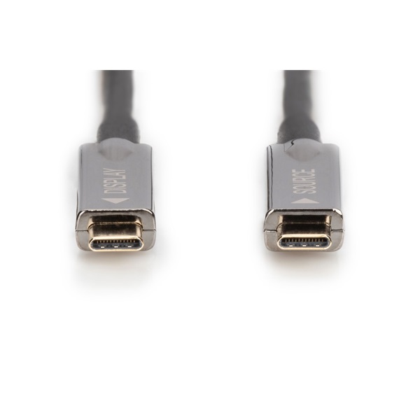 DIGITUS UHD 4K 3D 120Hz AOC optikai USB type-C kábel 15m