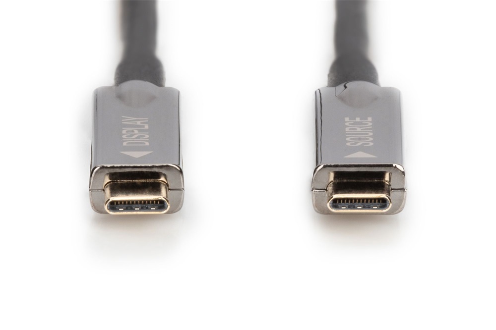 DIGITUS UHD 4K 3D 120Hz AOC optikai USB type-C kábel 20m