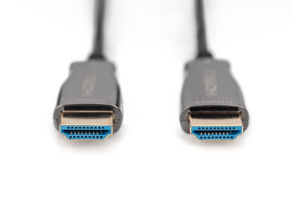 DIGITUS UHD 4K 3D 120Hz aranyozott 2.0b AOC optikai HDMI kábel 10m