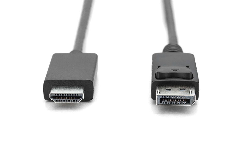 DIGITUS UHD 4K 3D 60Hz 1.2 DisplayPort - HDMI type A 2.0 kábel 2m