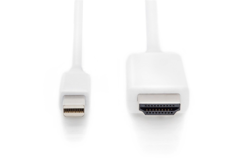 DIGITUS UHD 4K 3D 60Hz 1.2 mini DisplayPort - HDMI type A 2.0 kábel 2m