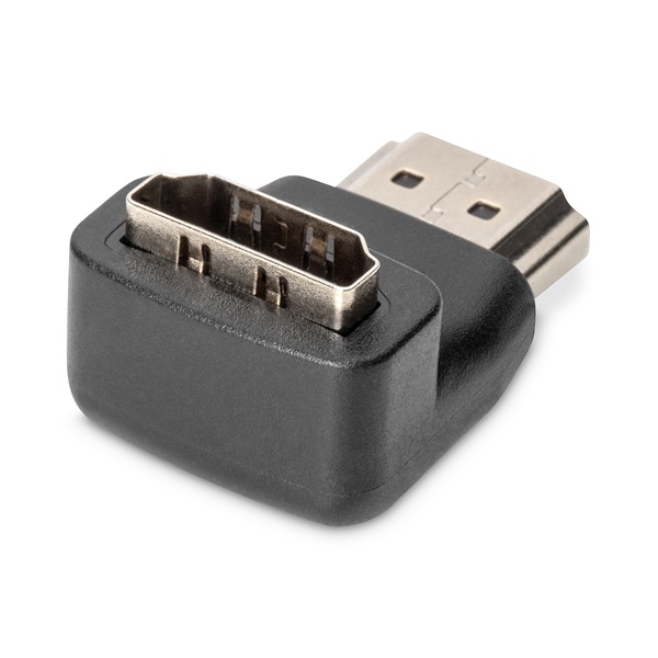 DIGITUS UHD 4K 3D 60Hz aranyozott HDMI 90°-os Adapter