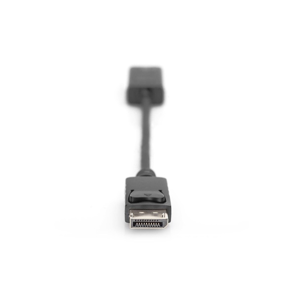 DIGITUS UHD 4K 3D Dual-Mode aktív 1.2 DisplayPort - HDMI type A 2.0 Adapter 0,2m