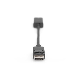 DIGITUS UHD 4K 3D Dual-Mode aktív 1.2 DisplayPort - HDMI type A 2.0 Adapter 0,2m