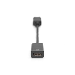 DIGITUS UHD 4K 3D Dual-Mode aktív 1.2 DisplayPort - HDMI type A 2.0 Adapter 0,2m