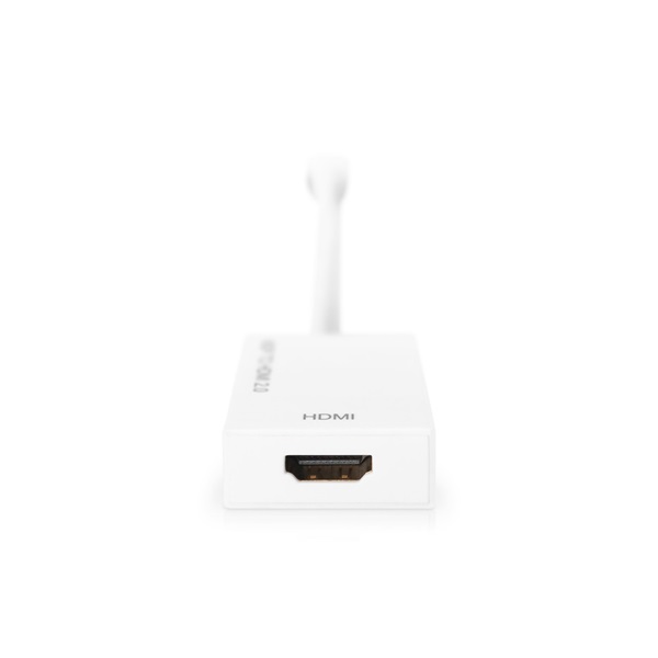 DIGITUS UHD 4K 3D Dual-Mode aktív mini DisplayPort - HDMI type A 2.0 Adapter 0,2m