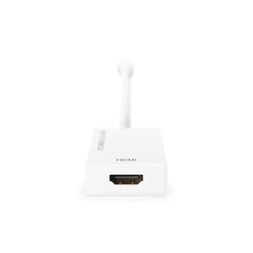 DIGITUS UHD 4K 3D Dual-Mode aktív mini DisplayPort - HDMI type A 2.0 Adapter 0,2m