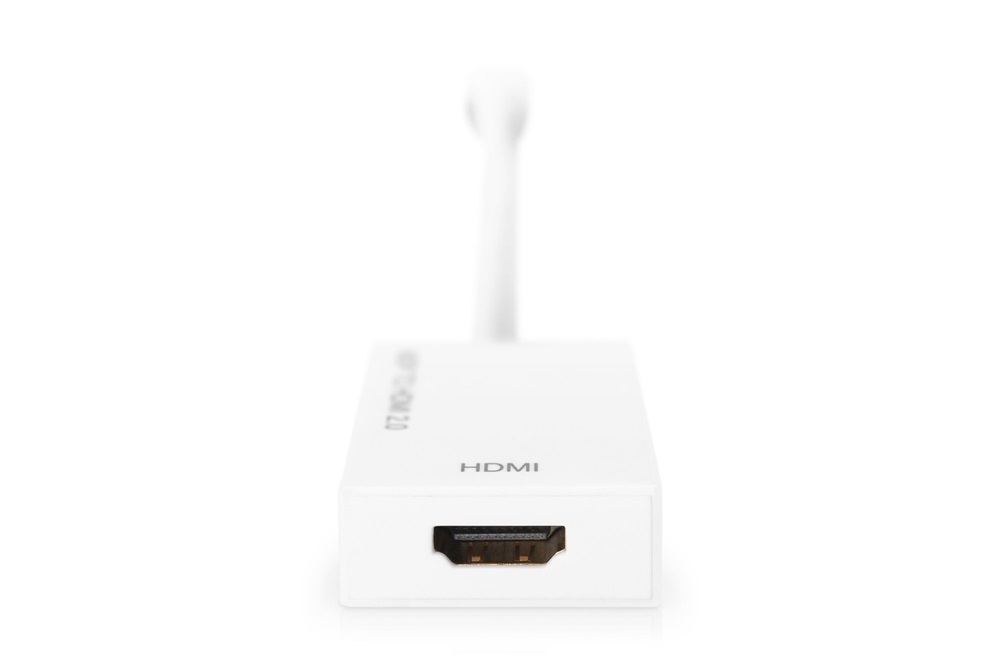 DIGITUS UHD 4K 3D Dual-Mode aktív mini DisplayPort - HDMI type A 2.0 Adapter 0,2m