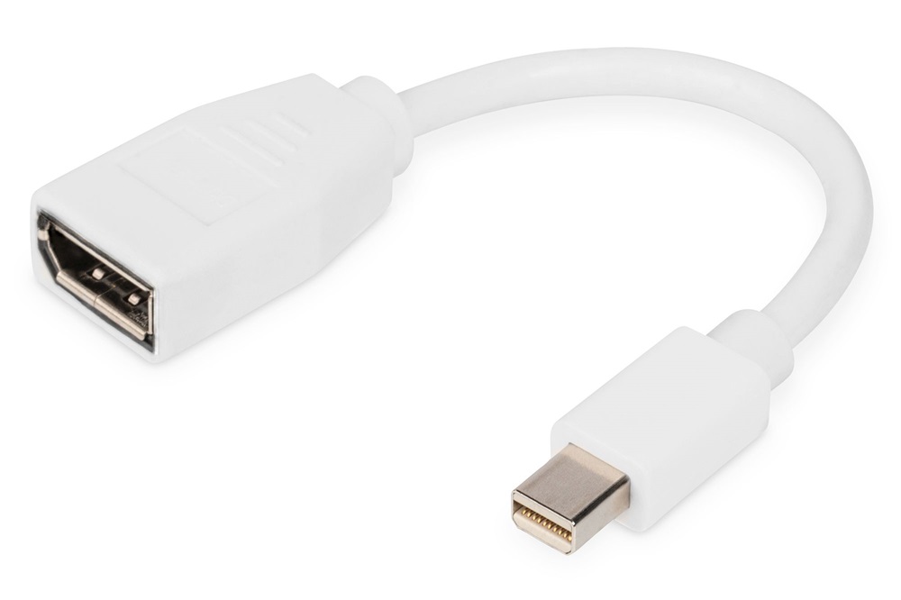 DIGITUS UHD 4K 60Hz 1.2 DisplayPort - mini DisplayPort Adapter 0,15m