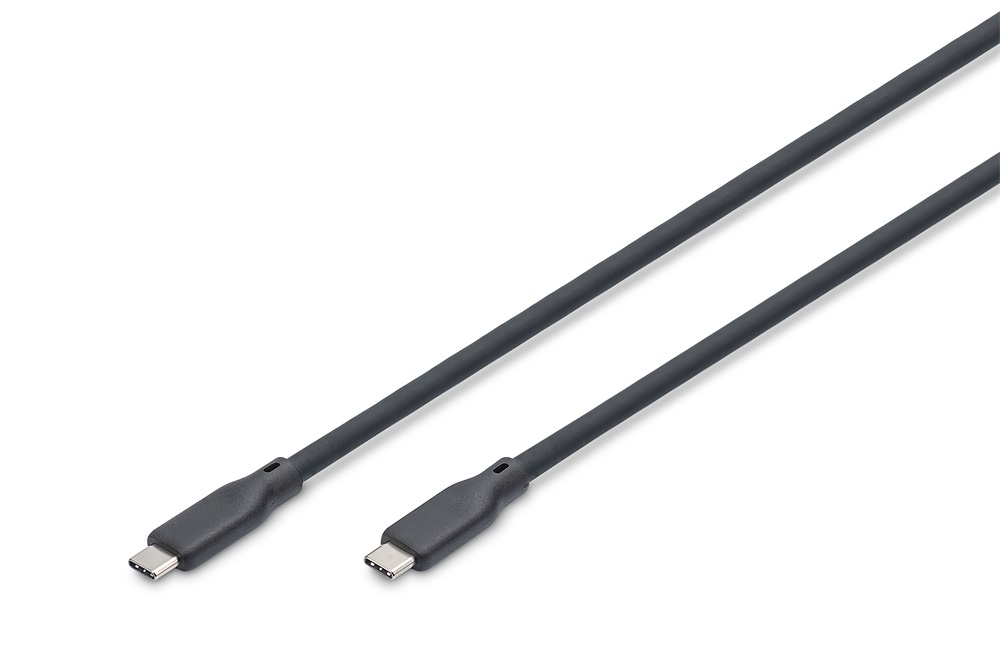 DIGITUS UHD 4K 60Hz USB 3.2 Gen2 USB type-C szilikon kábel 0,5m