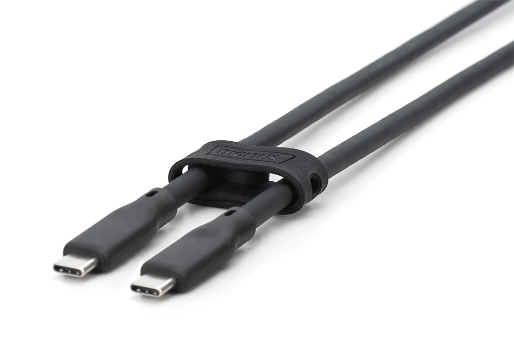 DIGITUS UHD 4K 60Hz USB 3.2 Gen2 USB type-C szilikon kábel 0,5m
