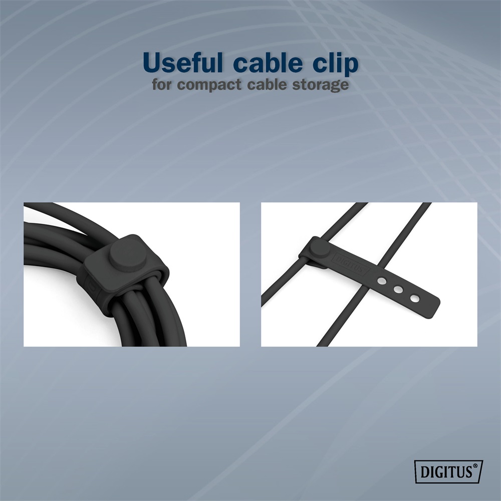 DIGITUS UHD 4K 60Hz USB 3.2 Gen2 USB type-C szilikon kábel 1m
