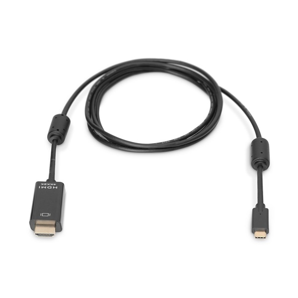 DIGITUS UHD 4K 60Hz aranyozott HDMI - USB type-C kábel 5m
