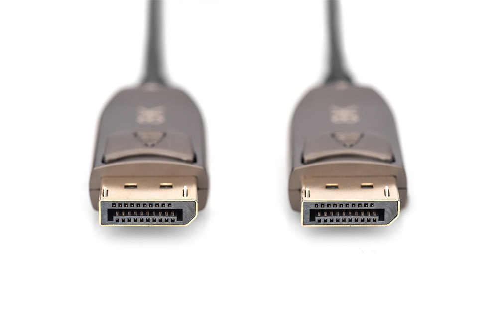 DIGITUS UHD 8K 120Hz aranyozott 1.4 AOC optikai DisplayPort kábel 20m