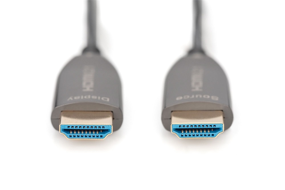 DIGITUS UHD 8K 60 Hz aranyozott 2.1 AOC optikai HDMI kábel 15m