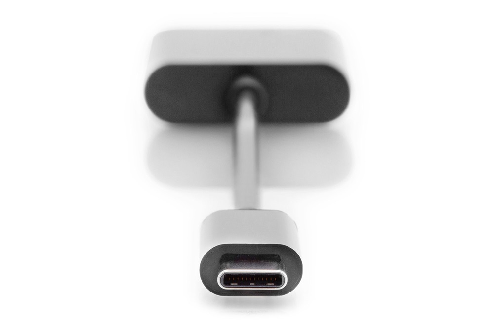 DIGITUS USB Type-C + 3,5 mm-es sztereó Adapter 0,2m