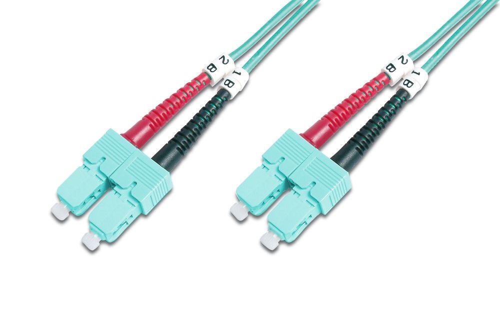 DIGITUS duplex 2xSC + 2xSC MM OM3 50/125µ 3m optikai patch kábel