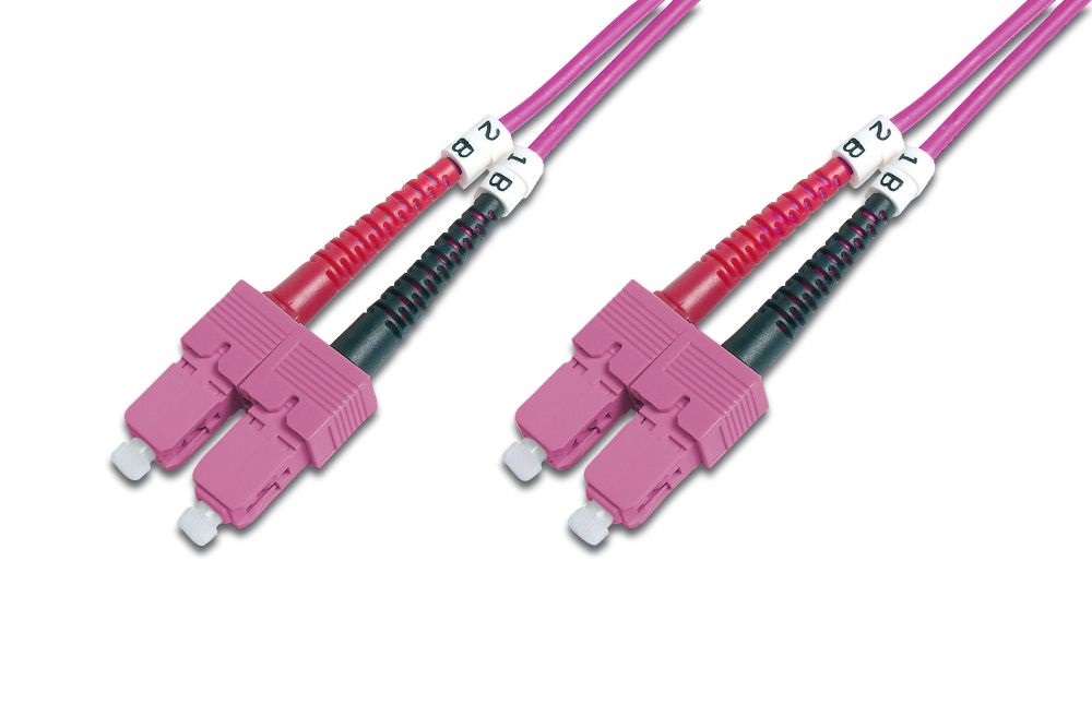 DIGITUS duplex 2xSC + 2xSC MM OM4 50/125µ 3m optikai patch kábel
