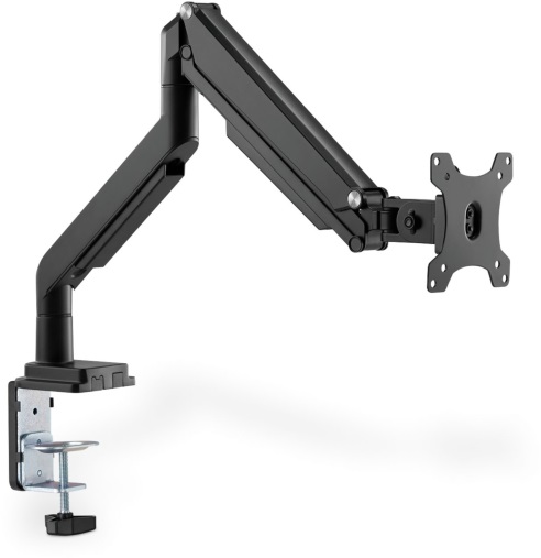 DIGITUS gázrugós C-bilincses univerzális (VESA 75 / 100) 1-es fekete monitor tartó konzol