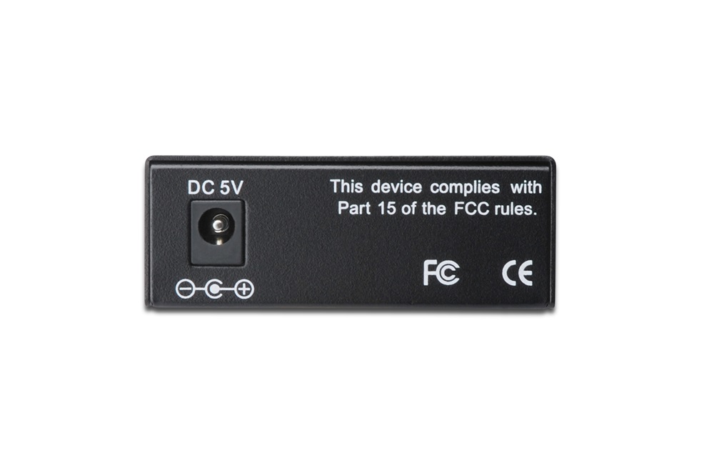 DIGITUS kétirányú Gigabit SM (RJ45-SC) média konverter