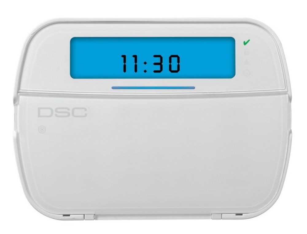DSC HS2ICNRFP8E1/NEO Ikonos kezelő/beépített vezeték nélküli adó-vevővel,PowerG 868MHz, proxy olvasó