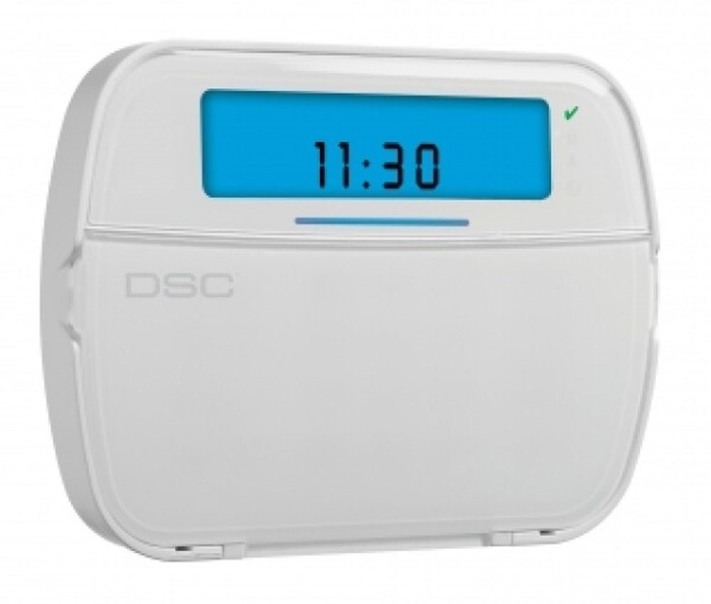 DSC HS2ICN/NEO Ikonos, vezetékes billentyűzet, LCD, F1-F5 funkcióbillentyűvel