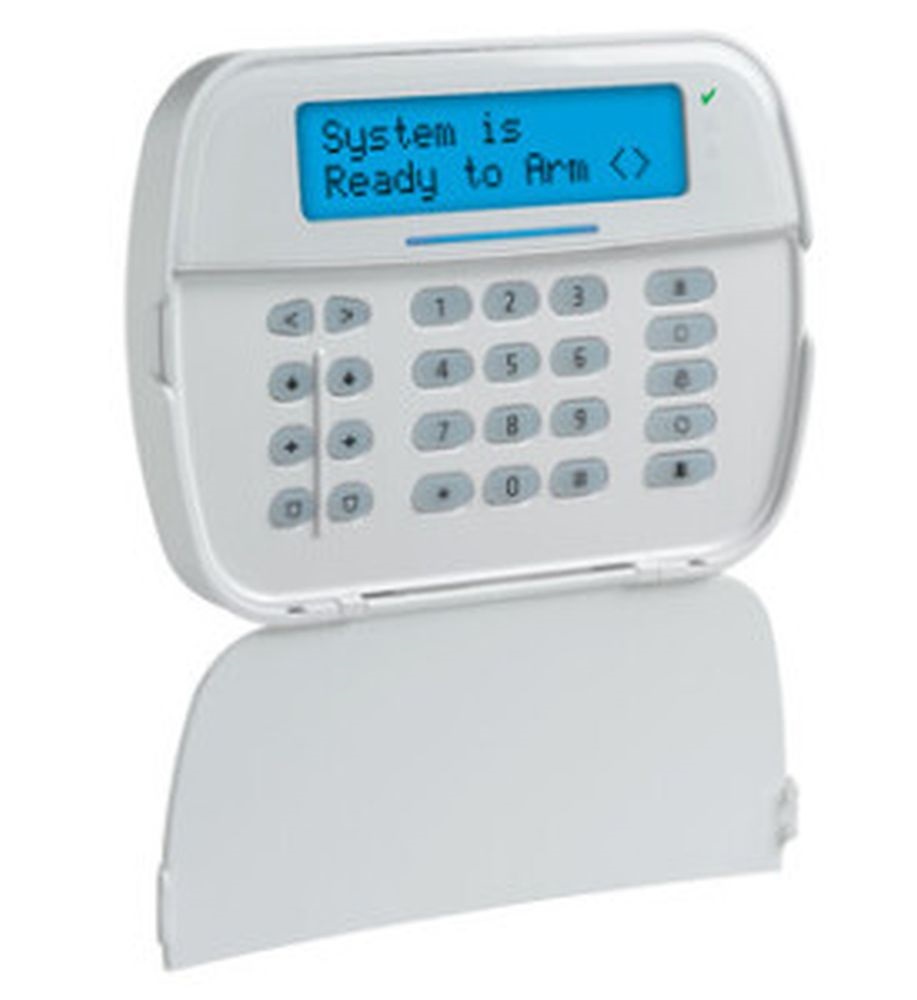 DSC HS2LCDPROEE1/LCD szöveges billentyűzet/proxy olvasó/ Angol/Magyar/Lett/Szlovén/Pro sorozathoz