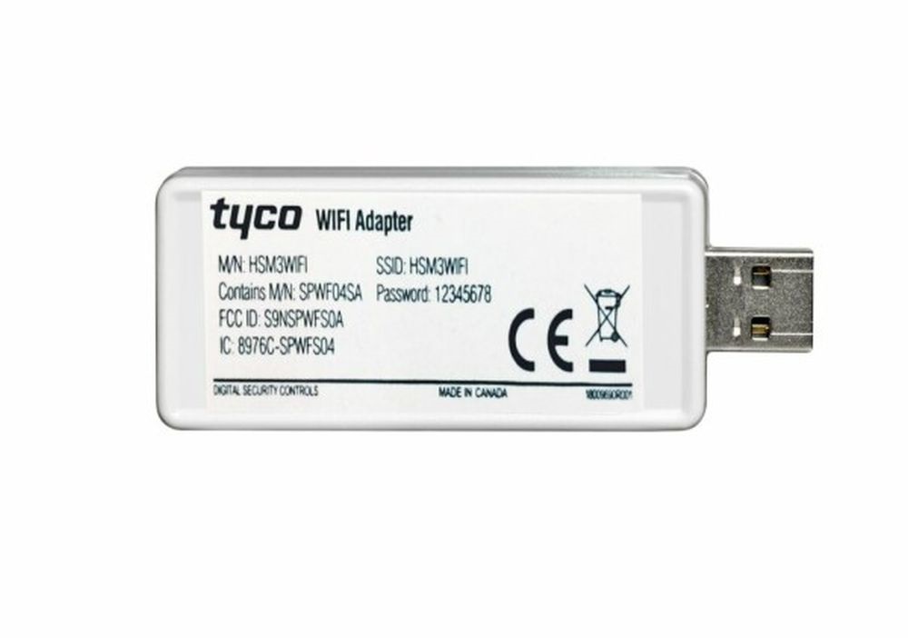 DSC HSM3WIFI/USB WI-FI adapter telepítői programozáshoz/Pro sorozathoz